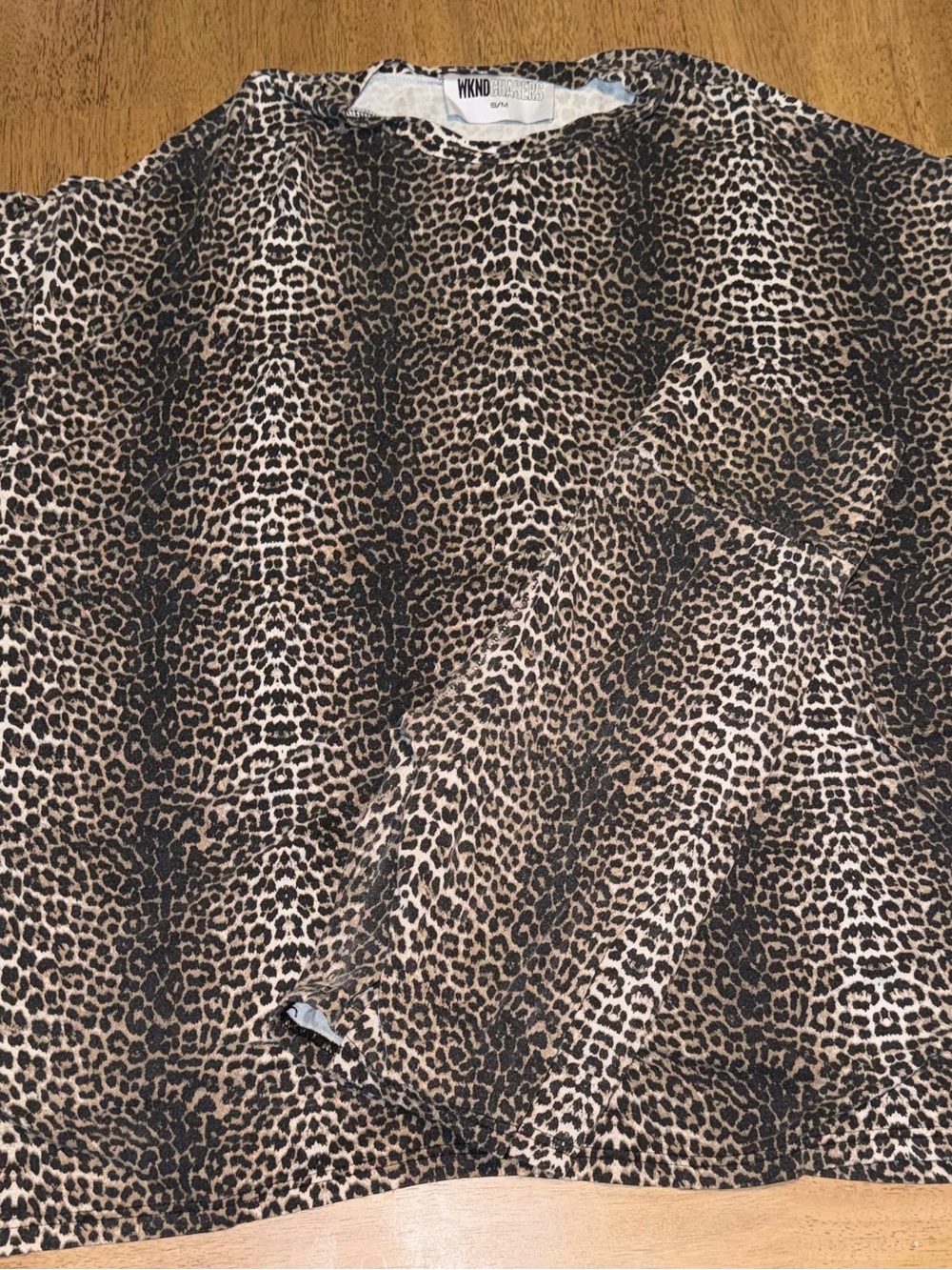 Leopard Print Women's 2 piece WKNDchasers set - Brown & Black